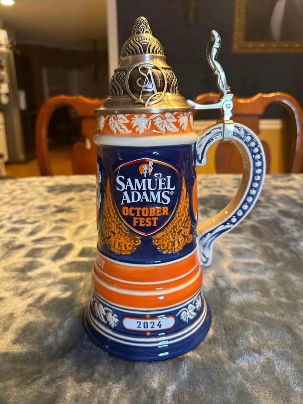 Samuel Adams Octoberfest 2024 Limited Edition Beer Stein